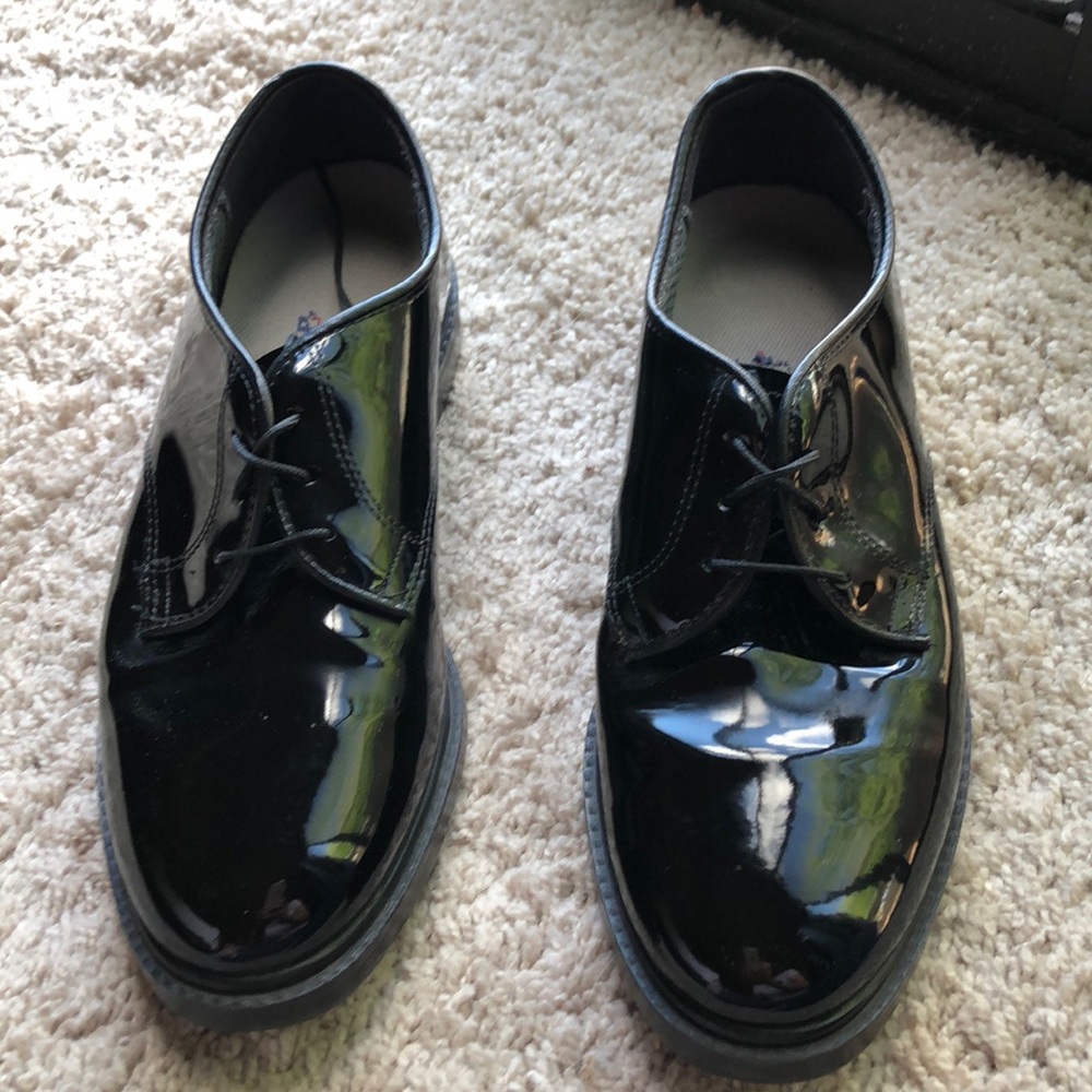 Black Patent leather shoes